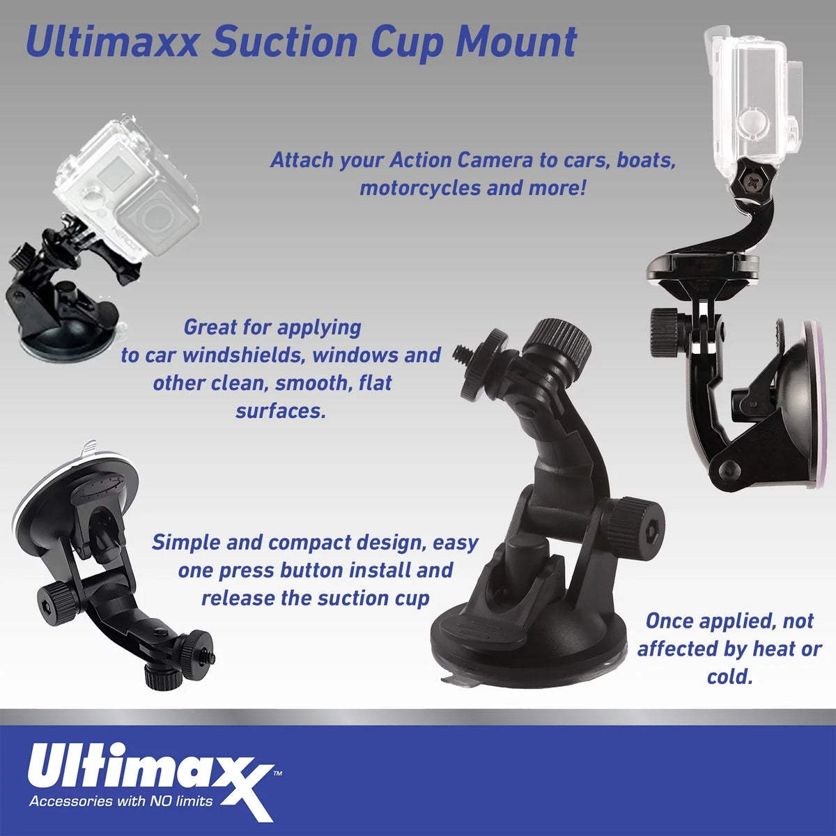Screw GO Cam Includes: 3 Mounts, (25pc Metal Mini More Bundle Adapter Advanced Bundle) 1/4” Insta360 (128GB) Ultimaxx Action Camera Action - & for Dolly