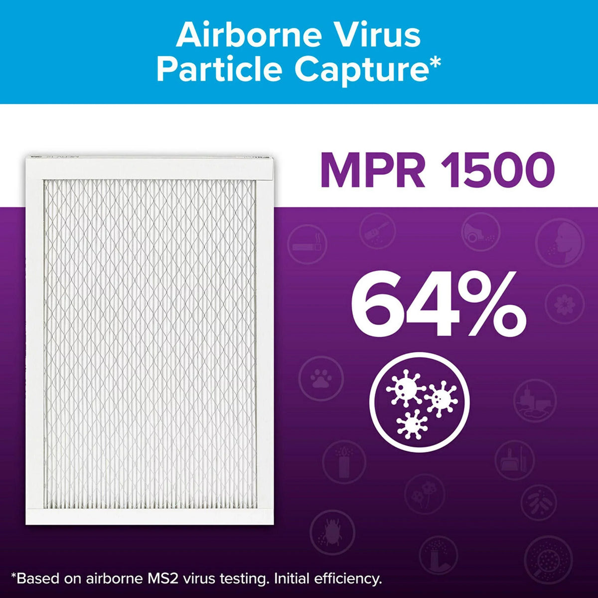 16x24x1, dimensions 15.81 (exact MPR Filter, AC 23.81 Healthy x Living Filtrete x Allergen, 6-Pack Air 0.78) Furnace 1500, Ultra