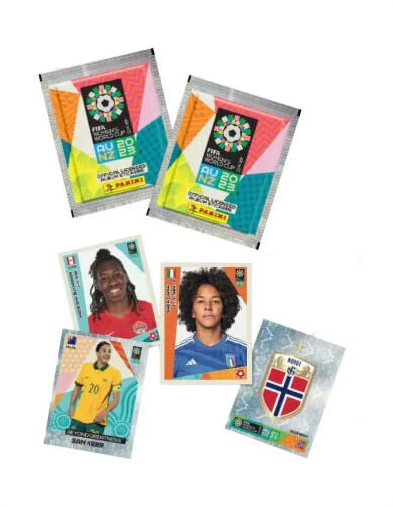 Cup (125 Stickers) FIFA Packs 2023 World Panini Women's Album + 25