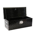 30" Trailer Aluminum Bar Tread Storage+Lock+Keys 5 Heavy Pickup Tool Box Toolbox Duty Black Truck Underbody