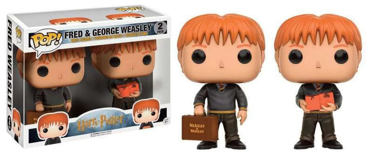Fred Harry George Weasley Movies 2-Pack Vinyl Figure Potter POP! & Funko