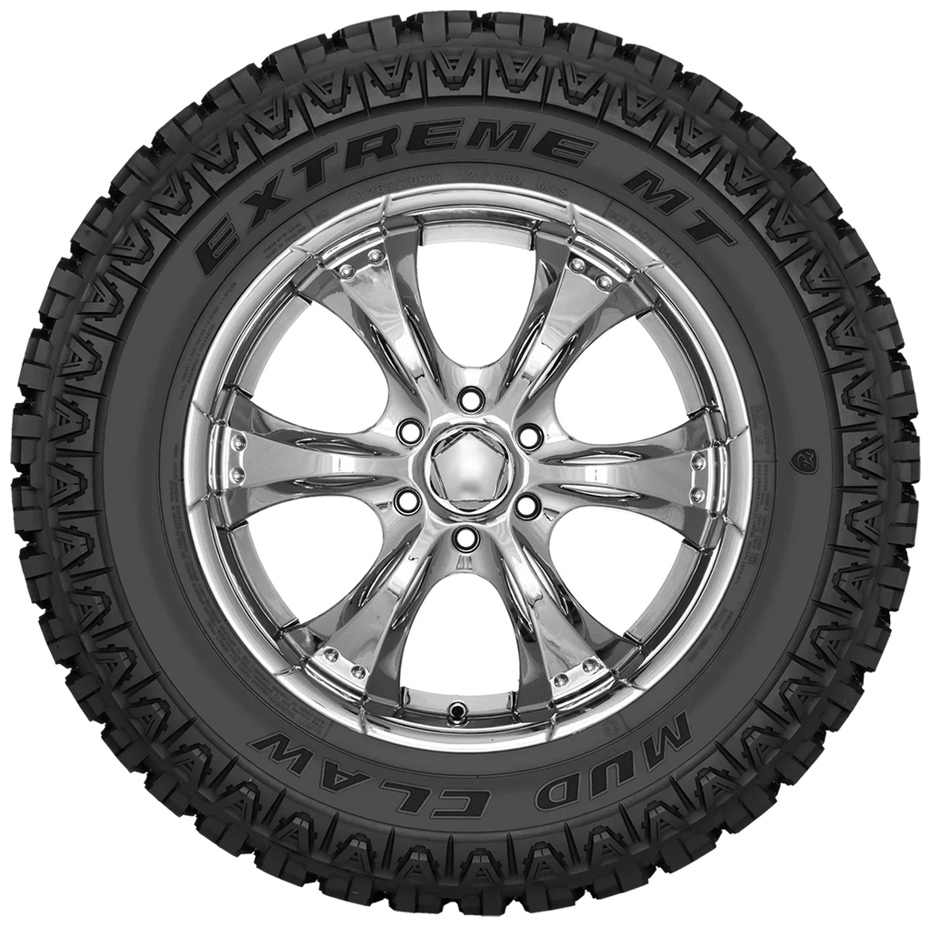 Terrain Claw Mud 2857017 Tire 4 285/70/17 121/118Q Extreme M/T All Mud 285/70R17 MCX84 Off-Road / LT / Truck