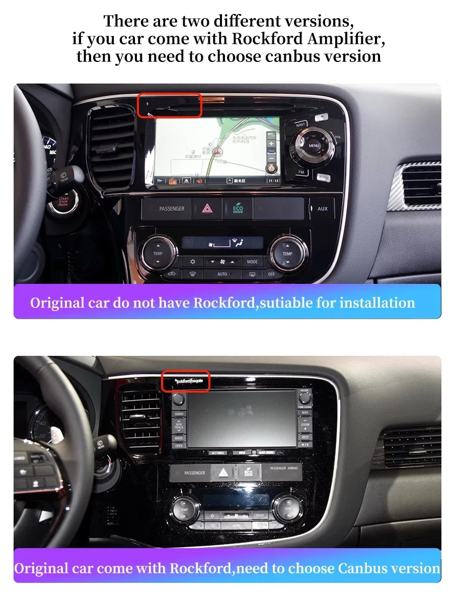 Radio For Carplay Car GG0W Player Android GPS 3 2012 Android Navigation Auto GF0W Mitsubishi 2018 - Multimedia Outlander