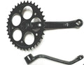80cc Wider Black Bike- Arm Bearing 3pc Engine BGF Cup) (1.25" Crank Motor Pedal Gas
