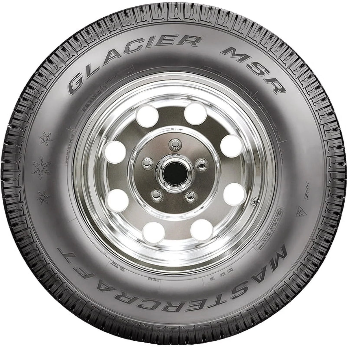 Tire 123R Winter Glacier Truck E LT275/65R18 Mastercraft Light MSR