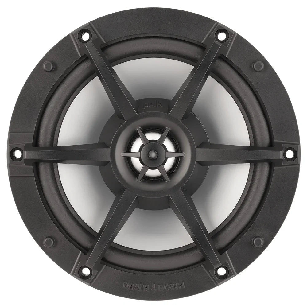 Black Ultramarine UMS88BR Speaker - Coaxial 8.8", Polk