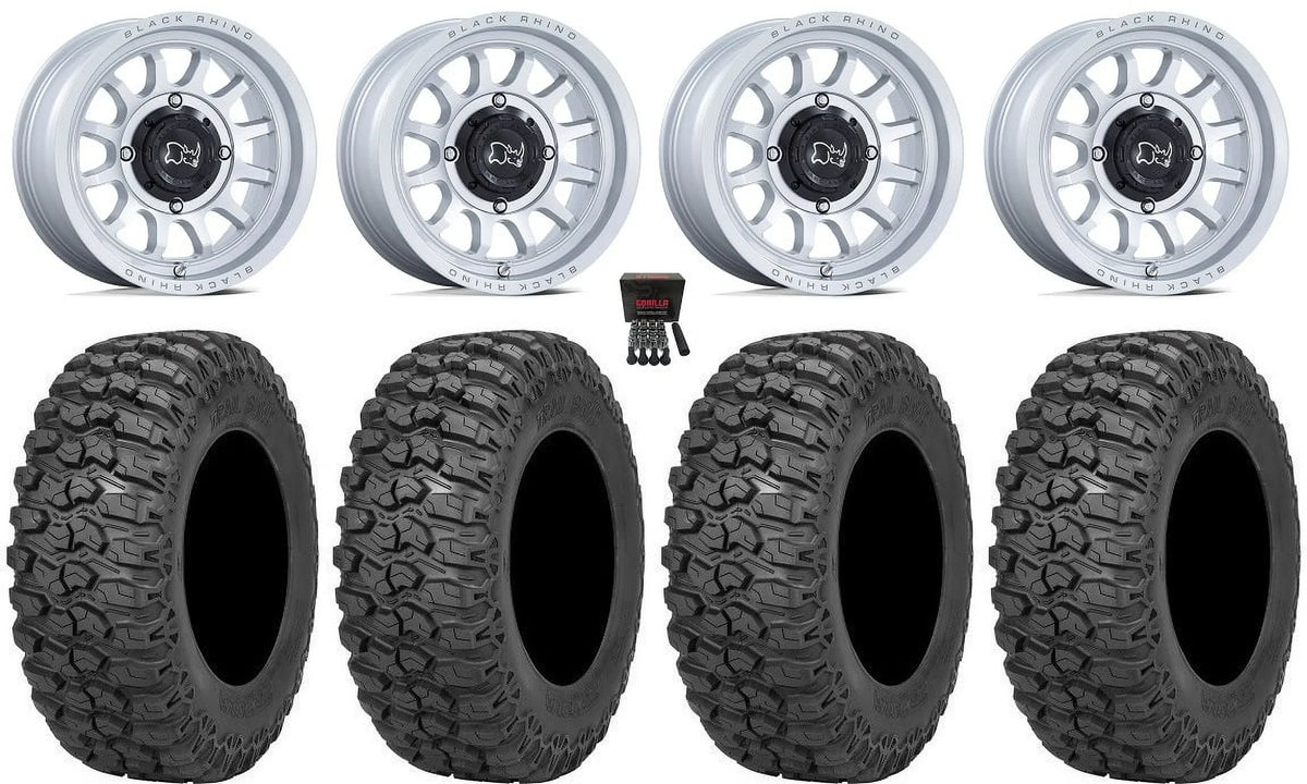 Polaris XP Saw 30" Rhino XP Si 14" / RZR 2.0 Ranger Black / 1000 900/1000 Tires PRO Wheels Rapid Trail XP