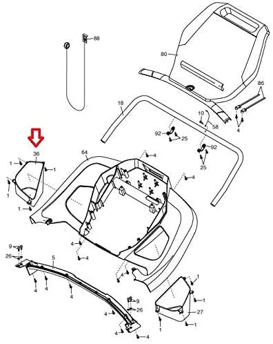 Fitness, W Gym Treadmill Left Icon Works 324277 Inc. Tray NordicTrack Proform Health & Gold's