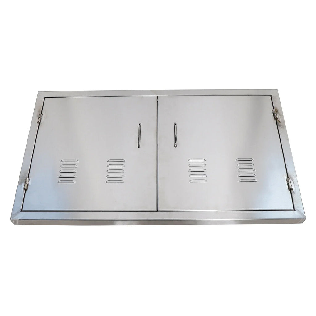 Outdoor Steel Cabinet Kitchen Doors BBQ 21" 36" Doors Island x Stainless Access