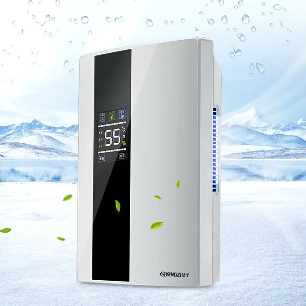 with Quiet Dehumidifier 2200ml and LCD TOOL1SHOoo Remote Water Dehumidifier Ultra Portable Tank