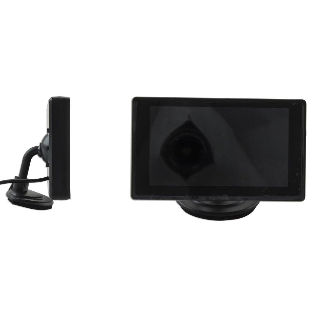 VGA Monitor Camera Screen Motorcycle Auto 4.3 Backup LCD RCA Car Inch Color