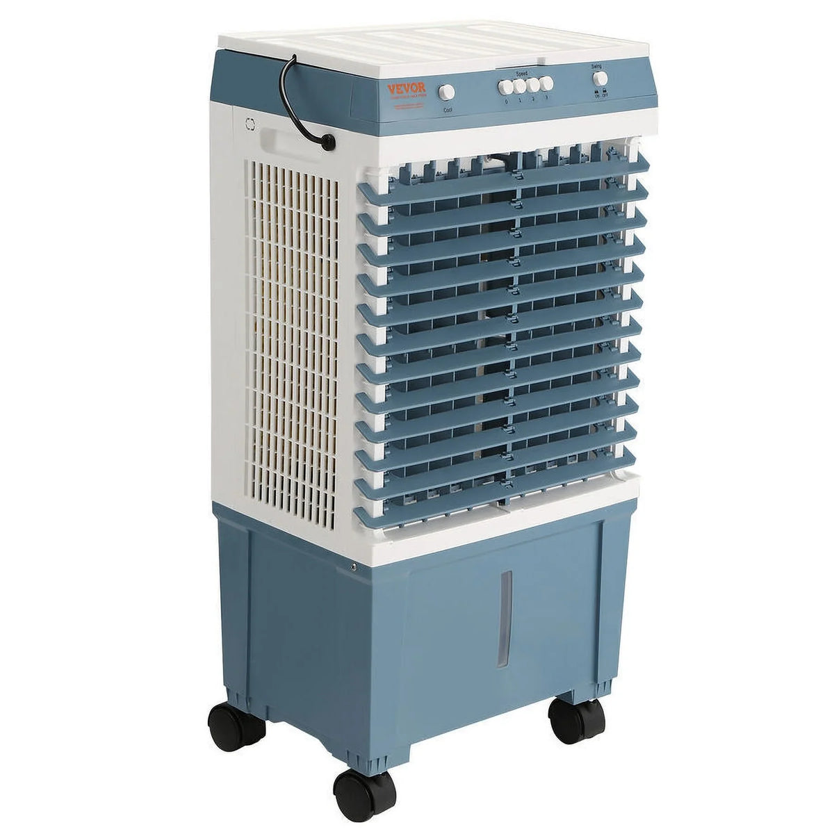Swamp Cooler, 1400 Cooler, VEVOR 5 Gal CFM, 3-in-1, Evaporative