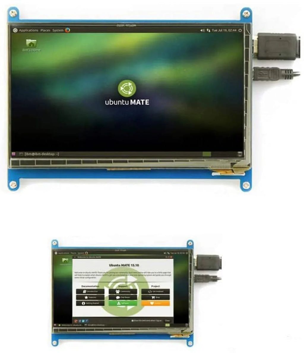 1024x600 Capacitive LCD Screen HDMI Raspberry Display inch with Treedix Monitor Module 7 Touch 3B+/4B Compatible Pi