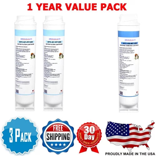 Brand Made in Filters GE® U.S.A. , AFC Compatible Water Filters with # - AFC-G7-PF1200 3 , Model - , PNRQ20FBL