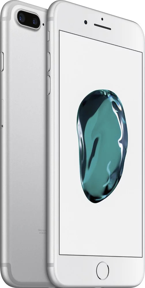 '- 7 Iphone Restored Silver Plus 32GB GSM (Refurbished) Apple White Unlocked