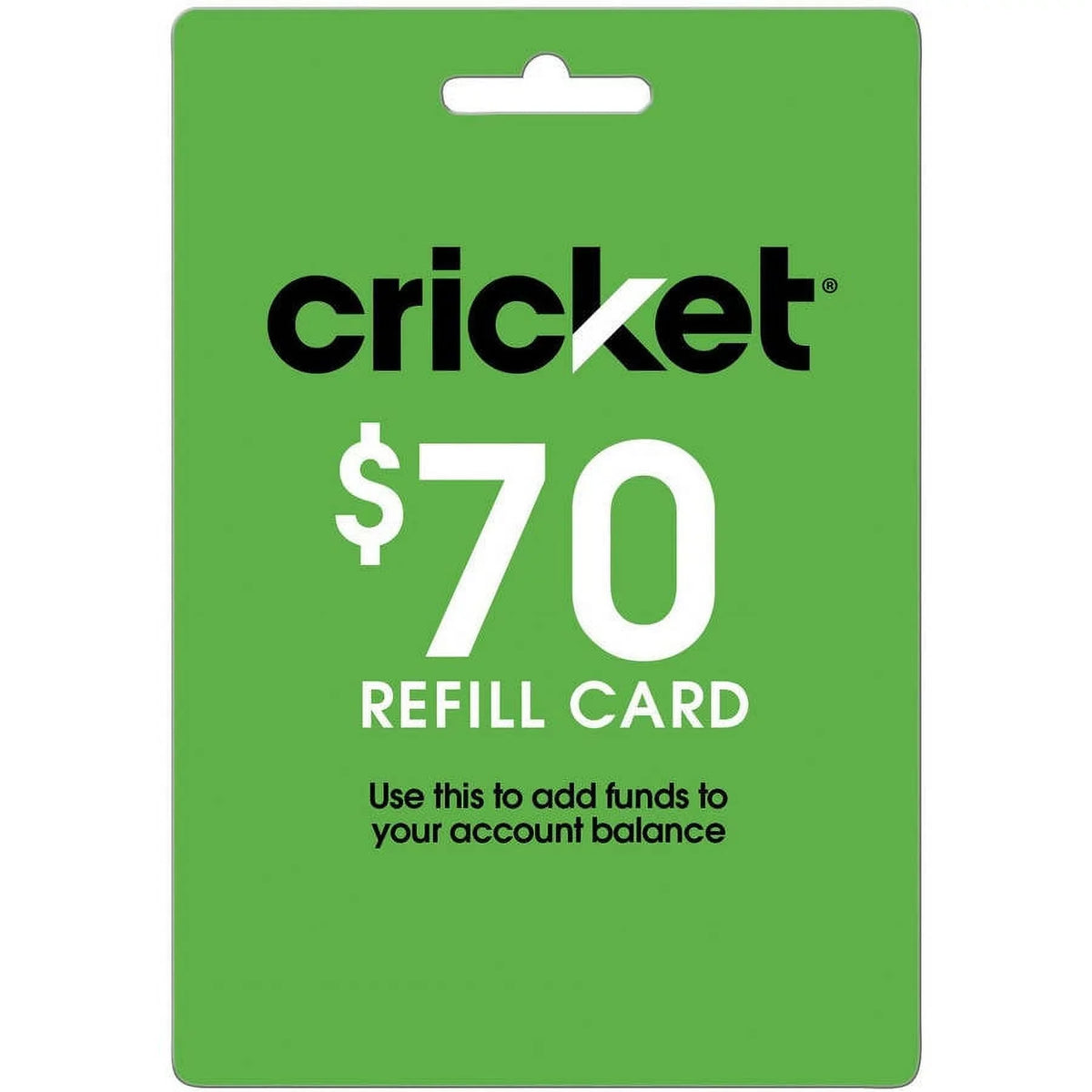 (Email Wireless Delivery) Up e-PIN $70 Cricket Top