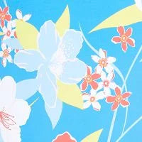 Just Removable Blue M Neck Piece Swimsuit One Women's V Cups Shines Floral Deep She ROXY Tie