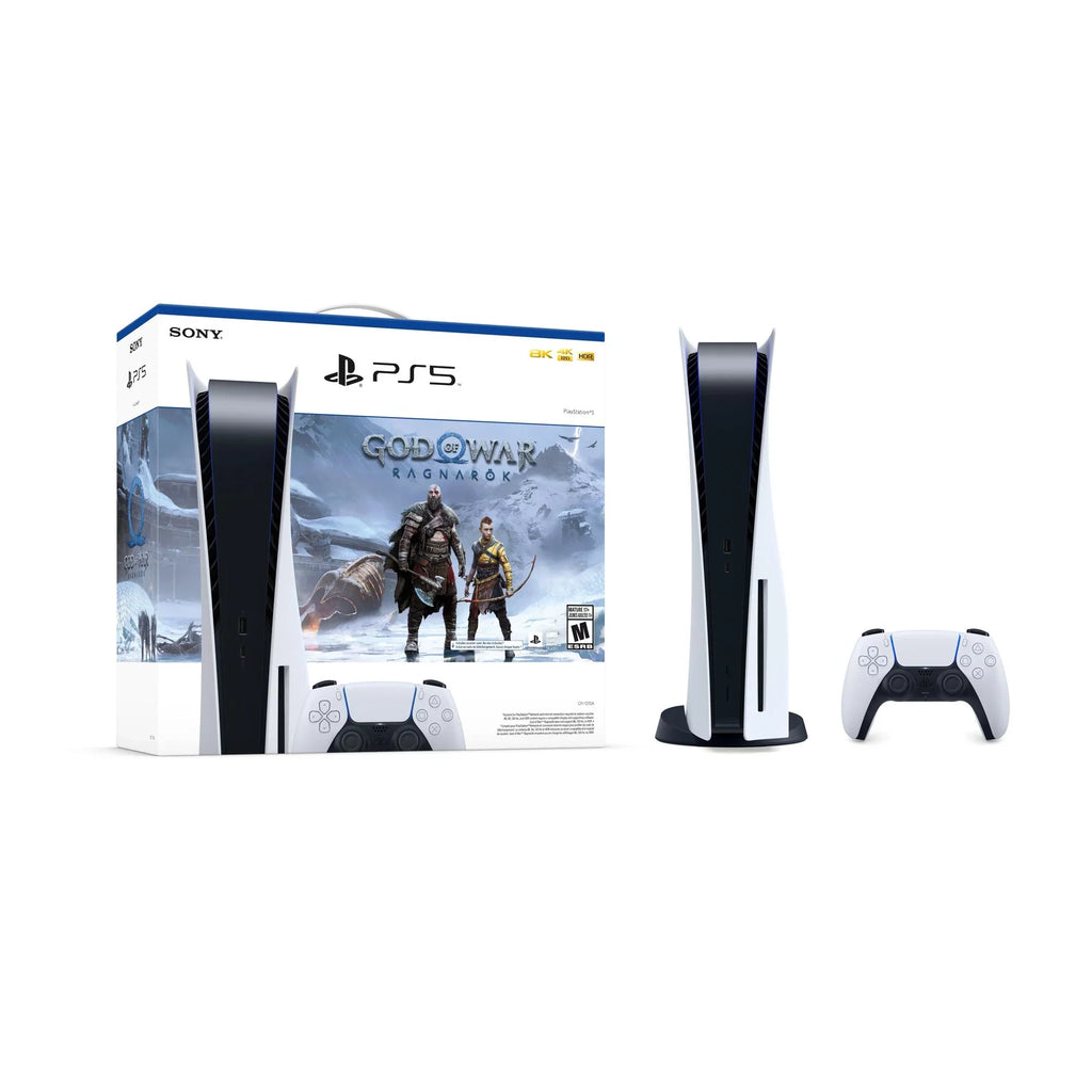 controller Ptech God and skin PlayStation_PS5 Sony Version) Gaming Console (Disc War(COW) of Bundle Ragnark with