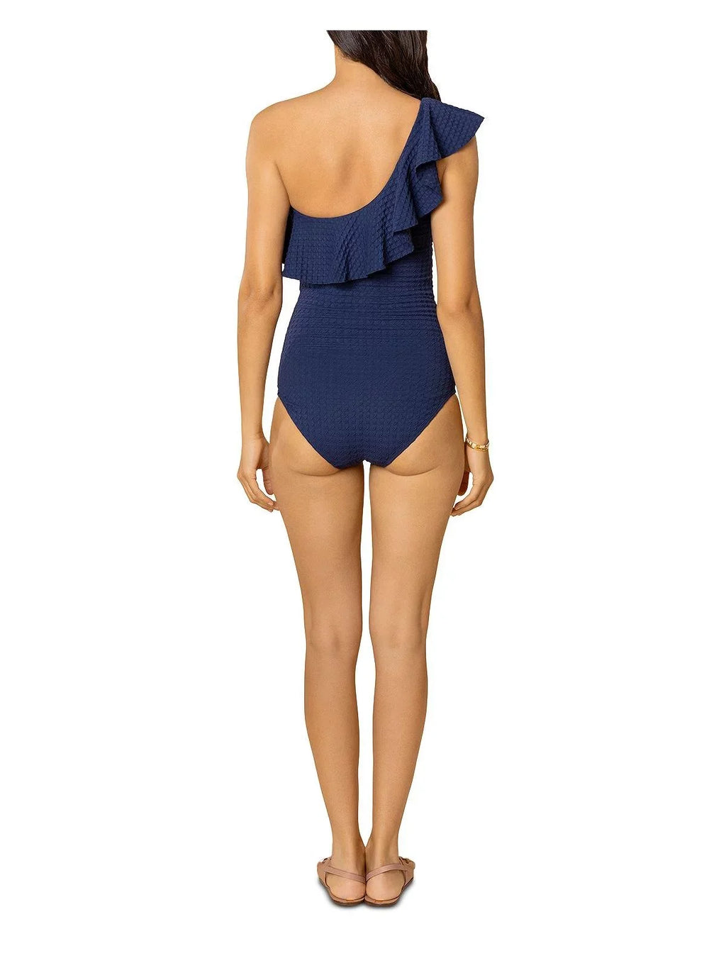 Swimsuit One One-Piece Shoulder Shoshanna Womens Gingham