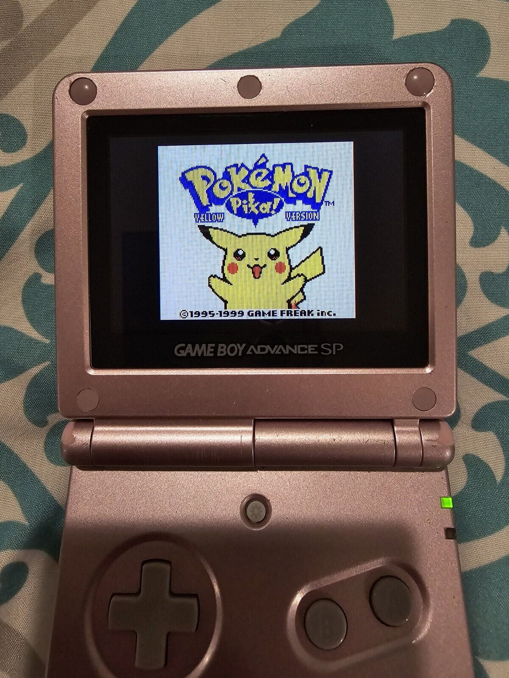Tested Color Boy Version Pokemon Yellow Game Nintendo