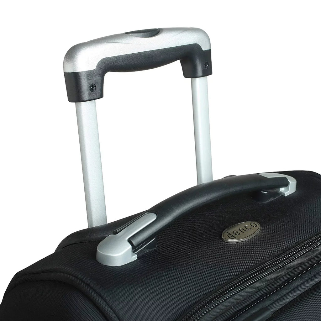 Carry-On Black MOJO Auburn Suitcase 21" Tigers Rolling Softside