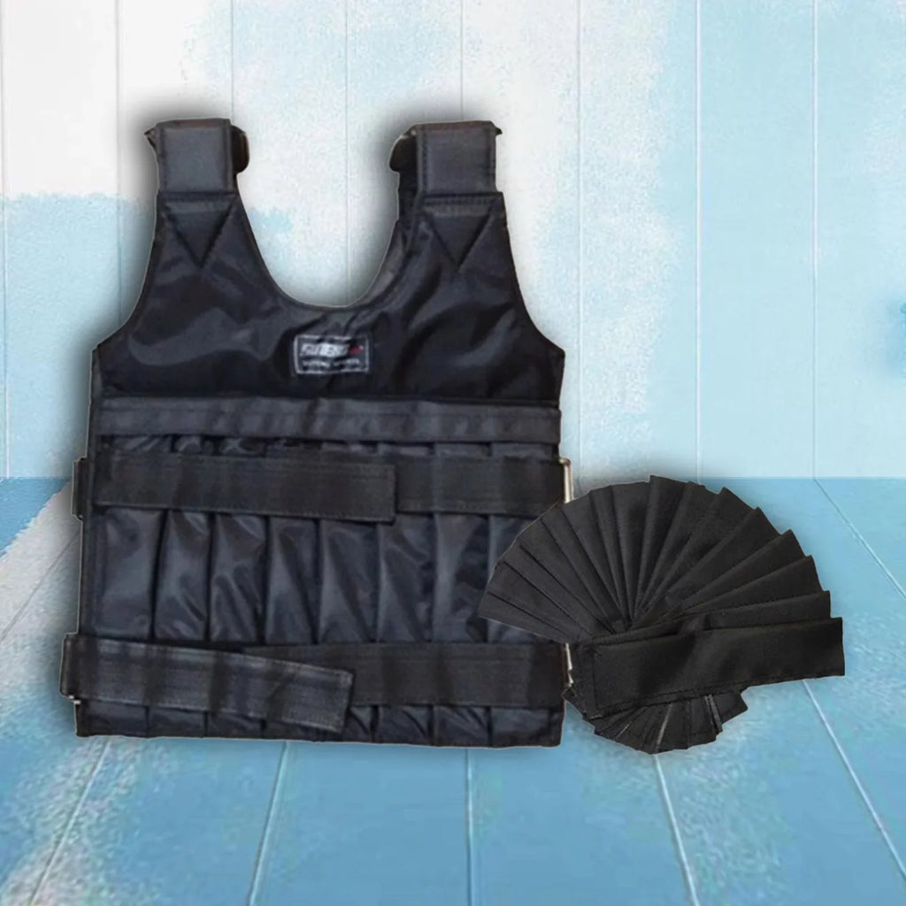 Fitne Exercise Weighted Jacket 44 Adjustable Vest Weight Workout Training